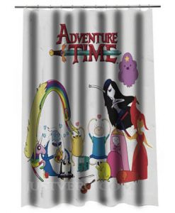 Adventure time Shower curtain AI
