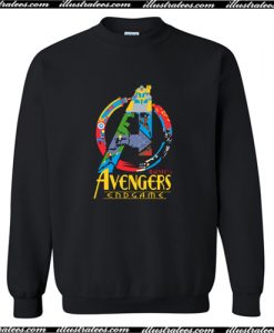 Avengers - Endgame Symbol (Dark) Sweatshirt AI