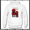 Baymax and Deadpool Parody Hoodie AI