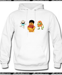 Beloved cartoon characters Hoodie AI