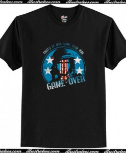 Bill Paxton that’s it man game over man game over T-shirt AI