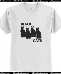 Black Cats T-Shirt AI