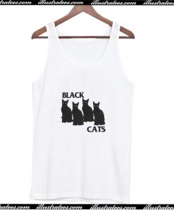 Black Cats Tank Top AI