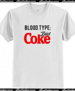 Blood Type Diet Coke T Shirt AI