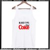 Blood Type Diet Coke Tank Top AI