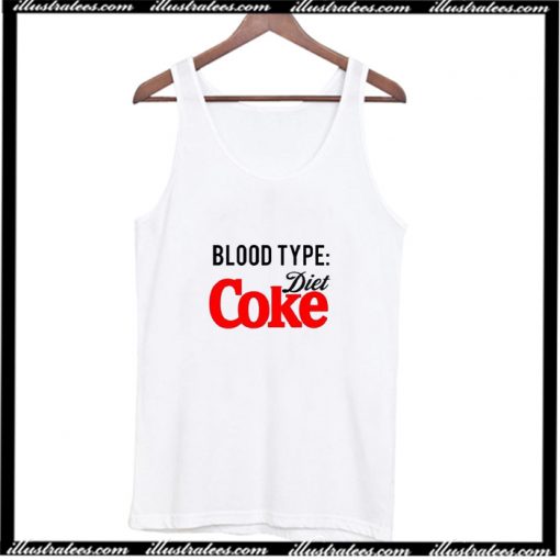 Blood Type Diet Coke Tank Top AI