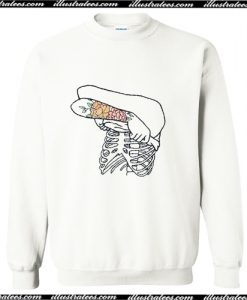 Body Skeleton Sweatshirt AI