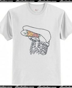 Body Skeleton T Shirt AI