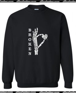 Broken Heart Sweatshirt AI