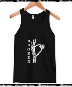 Broken Heart Tank Top AI