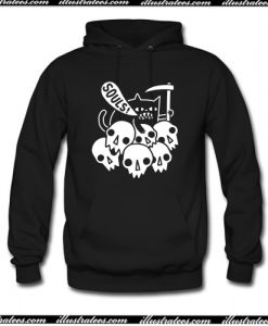 Cat Got Your Soul Hoodie AI