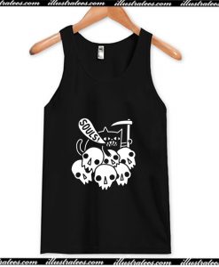 Cat Got Your Soul Tank Top AI