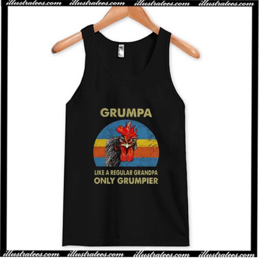 Chicken Grumpy like a regular grandpa only grumpier Tank Top AI