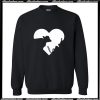 Cow in Heart Cows Love Sweatshirt AI