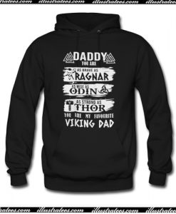 Daddy Viking Fathers Day Unisex Adults Hoodie AI