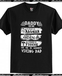 Daddy Viking Fathers Day Unisex Adults T-Shirt AI