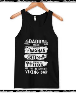 Daddy Viking Fathers Day Unisex Adults Tank Top AI