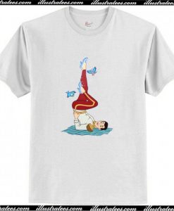 Disney Characters Struggle T Shirt AI