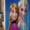 Disney Frozen Elsa Anna shower curtain AI