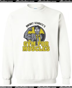 Dwight Schrute's Gym For Muscles Sweatshirt AI