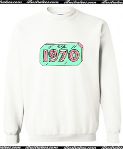 Est 1970 Sweatshirt AI