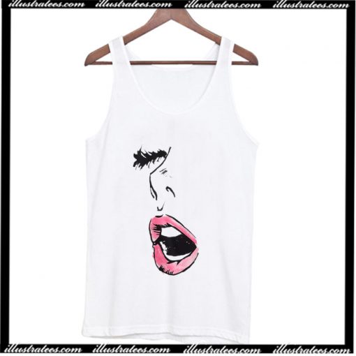 Face Print Tee Tank Top AI