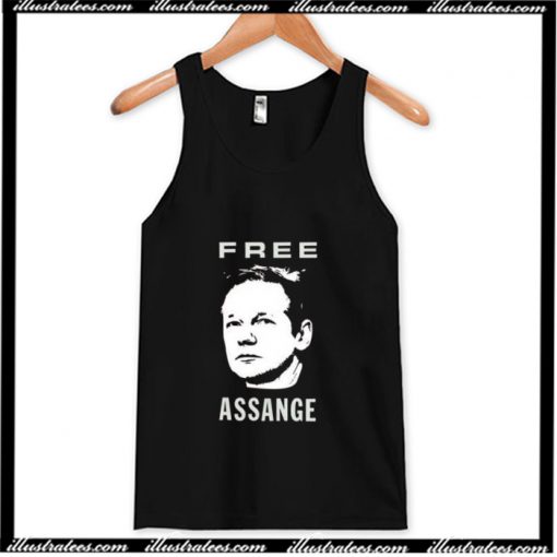 Free Assange Tank Top AI