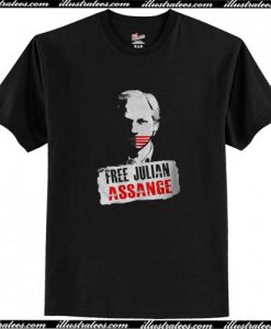 Free Julian Assange Unisex T-Shirt AI