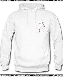 French Kiss Hoodie AI