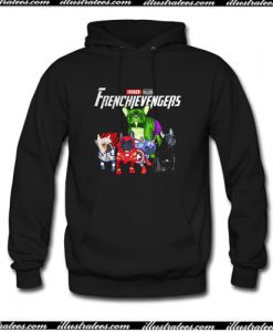 Frenchievengers French bulldog Hoodie AI