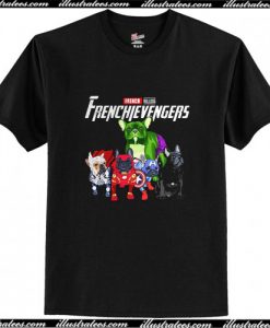 Frenchievengers French bulldog T-Shirt AI