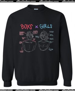 Happy Boy and Girl Sweatshirt AI