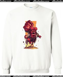 Hellboy Sweatshirt AI