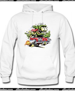 Hot Rod Monster Art Hoodie AI