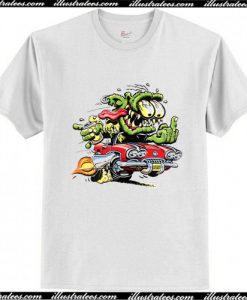 Hot Rod Monster Art T Shirt AI