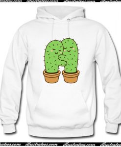 Hug Me Cactus Hoodie AI