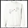 I Like Bad Boys Fish Sweatshirt AI