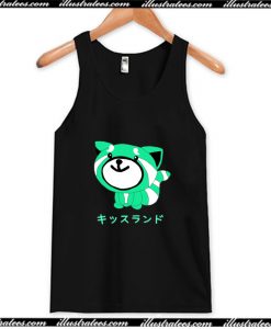 Kiss Land Panda Tank Top AI