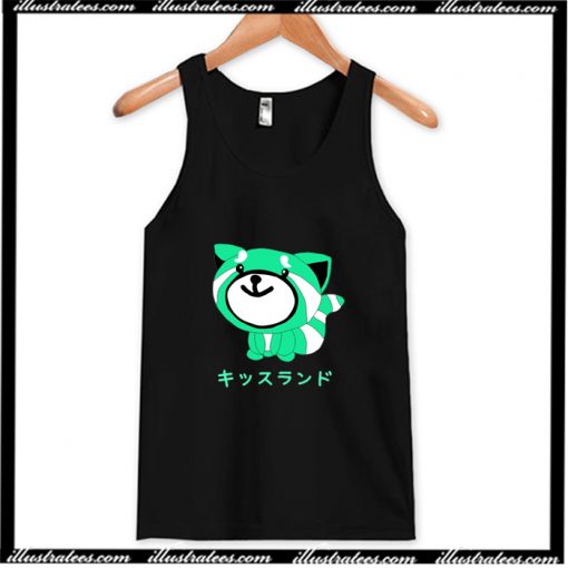 Kiss Land Panda Tank Top AI