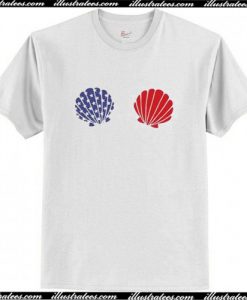 Mermaid Seashells Trending T Shirt AI