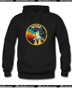 Nasa Space Agency Vintage Hoodie AI