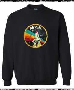 Nasa Space Agency Vintage Sweatshirt AI