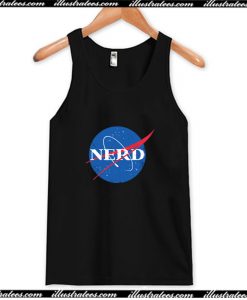 Nerdy NASA Space Tank Top AI