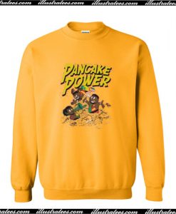 Pancake Power New Day Sweatshirt AI