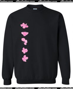 Pink Flower Sweatshirt AI