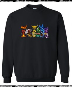 Pokemon Monster Sweatshirt AI