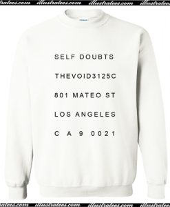 Self Doubt Sweatshirt AI