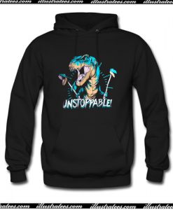 Unstoppable T Rex Hoodie AI