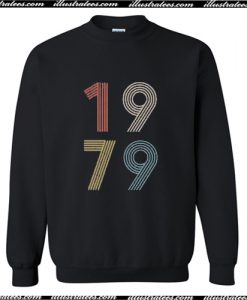 Vintage Birthday 1979 Sweatshirt AI