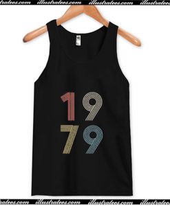 Vintage Birthday 1979 Tank Top AI